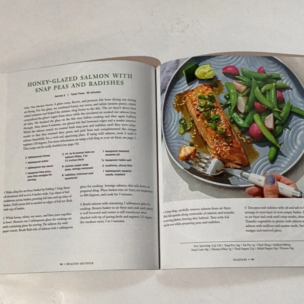 Book Healthy Air Fryer, 🆕 75 recipes, A Test Kitchen Cookbook, for all air fryer